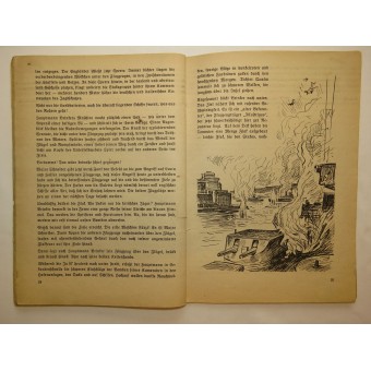 Kriegsbücherei der deutschen Jugend, Heft 97, “Stukas greifen Malta un”. Espenlaub militaria